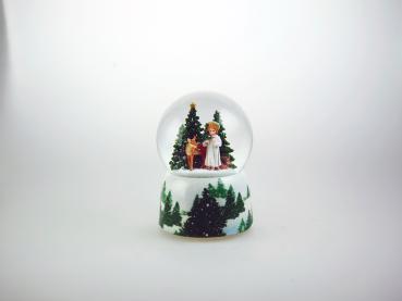 Spieluhrenwelt 80003 - Schneekugel Christkind Spieluhr